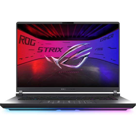 ASUS ROG Strix G16 (2025) Gaming Laptop, 16” ROG Nebula 16:10 2.5K 240Hz/3ms, NVIDIA® GeForce RTX™ 5080, Intel® Core Ultra 9 275HX, 32GB DDR5, 1TB PCIe Gen 4 SSD, Wi-Fi 7, Windows 11 Home, G615LW-AS96